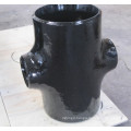 Cross pipe fitting of precision forged